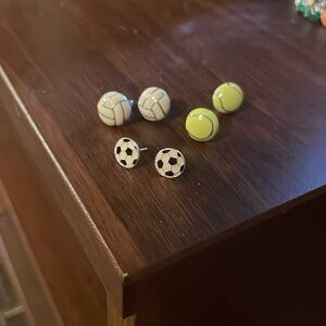 Sports Earrings🏐⚽️🎾